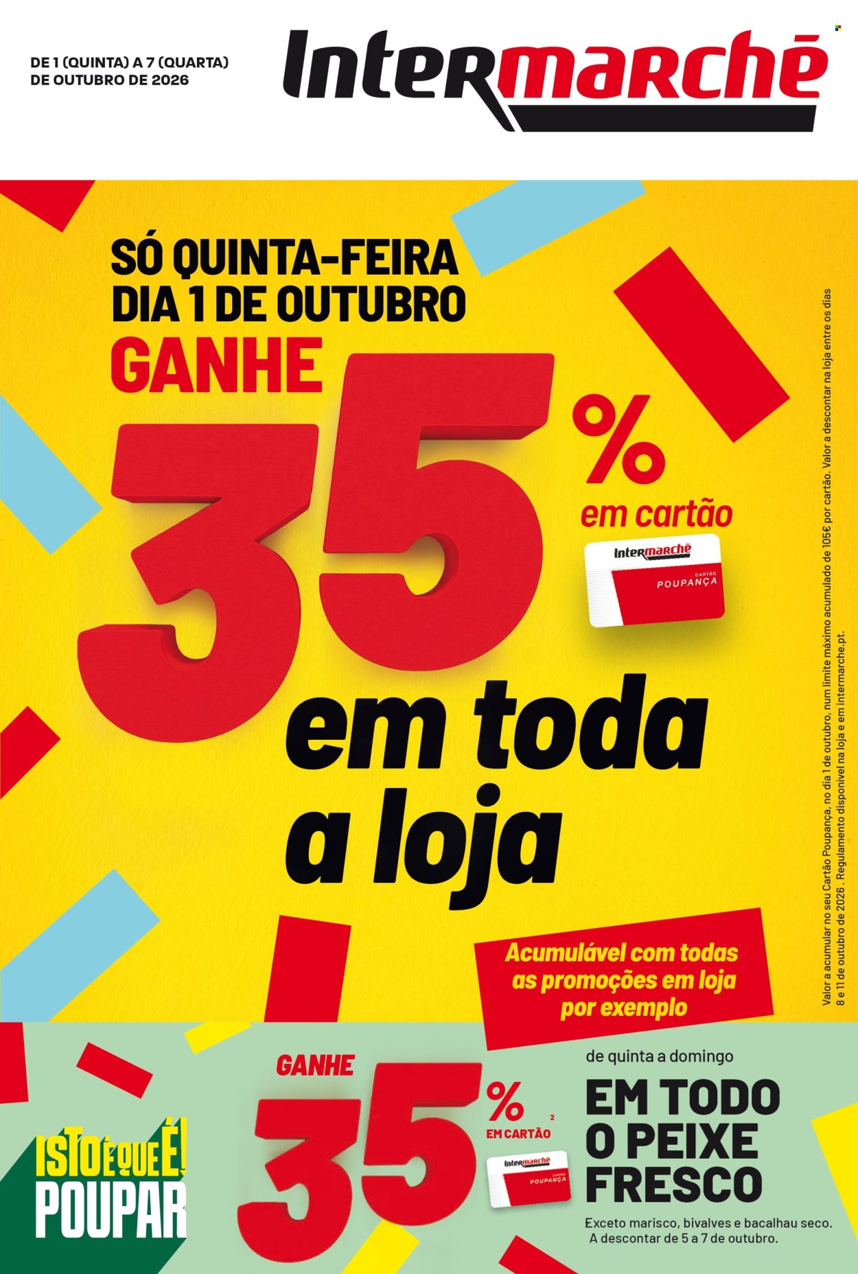 Folheto Intermarché - 1.10.2026 - 7.10.2026. Página 1
