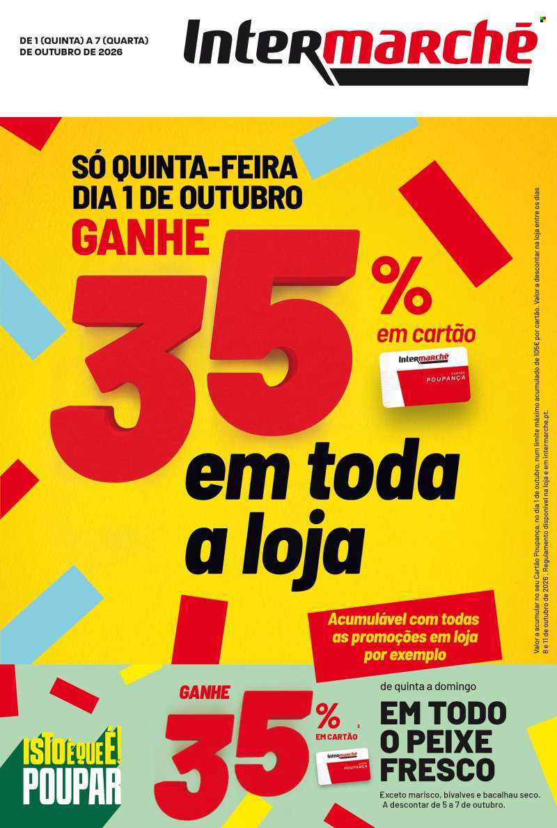 Folheto Intermarché - 1.10.2026 - 7.10.2026.