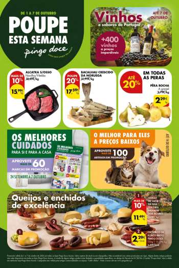 Folheto Pingo Doce - 1.10.2026 - 7.10.2026.