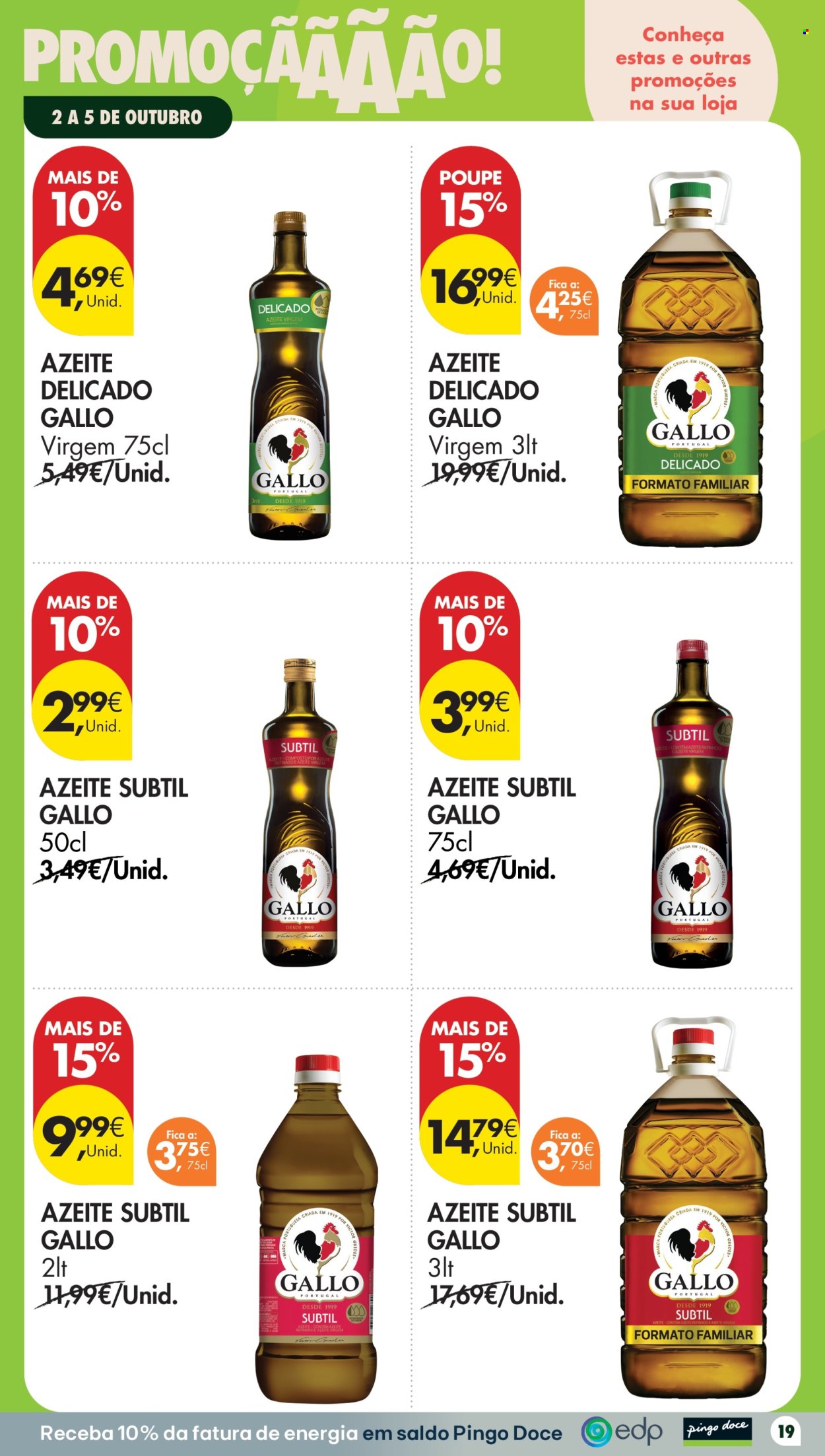Folheto Pingo Doce - 2.10.2026 - 5.10.2026. Página 19