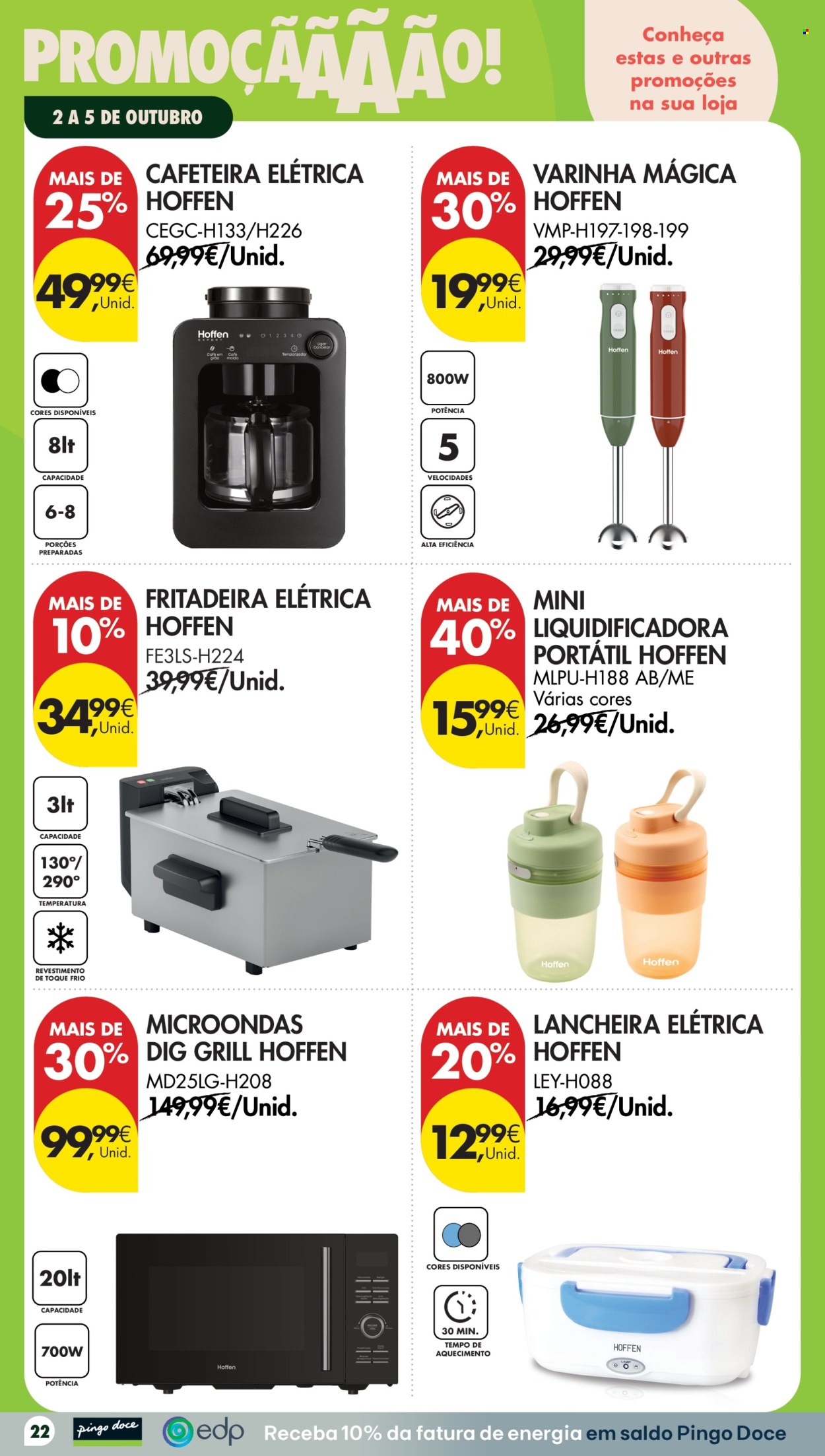 Folheto Pingo Doce - 2.10.2026 - 5.10.2026. Página 22