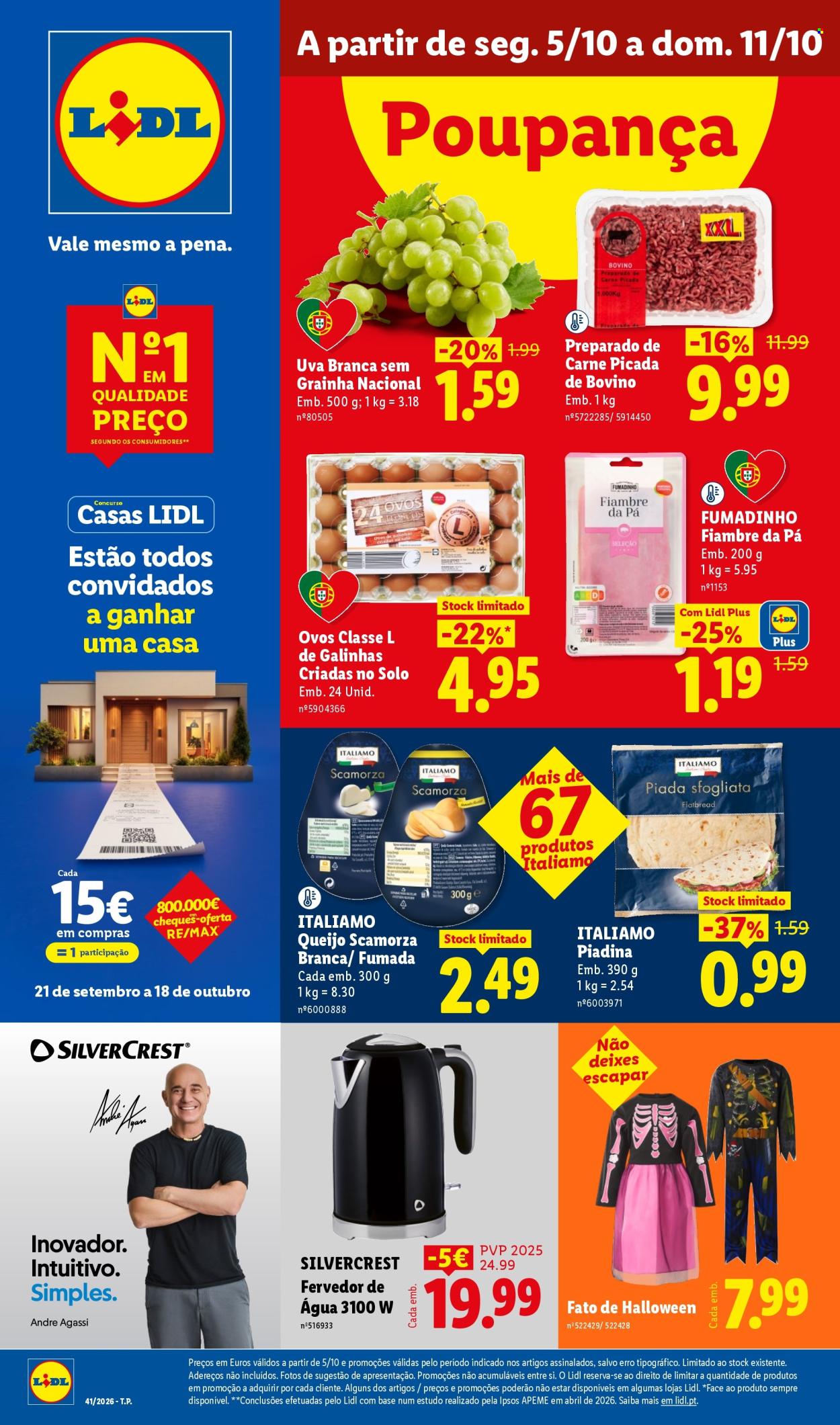 Folheto Lidl - 5.10.2026 - 11.10.2026. Página 1