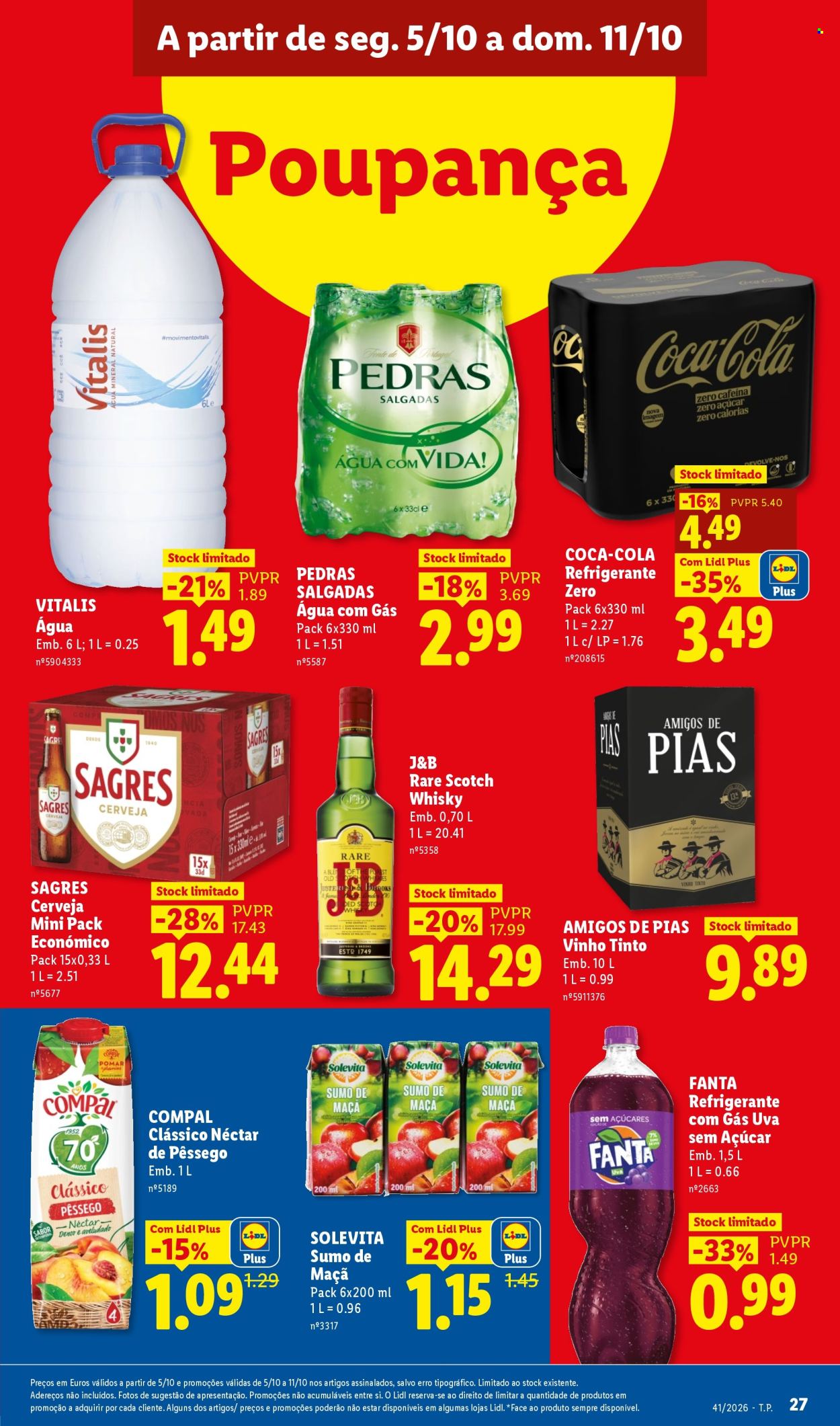 Folheto Lidl - 5.10.2026 - 11.10.2026. Página 27