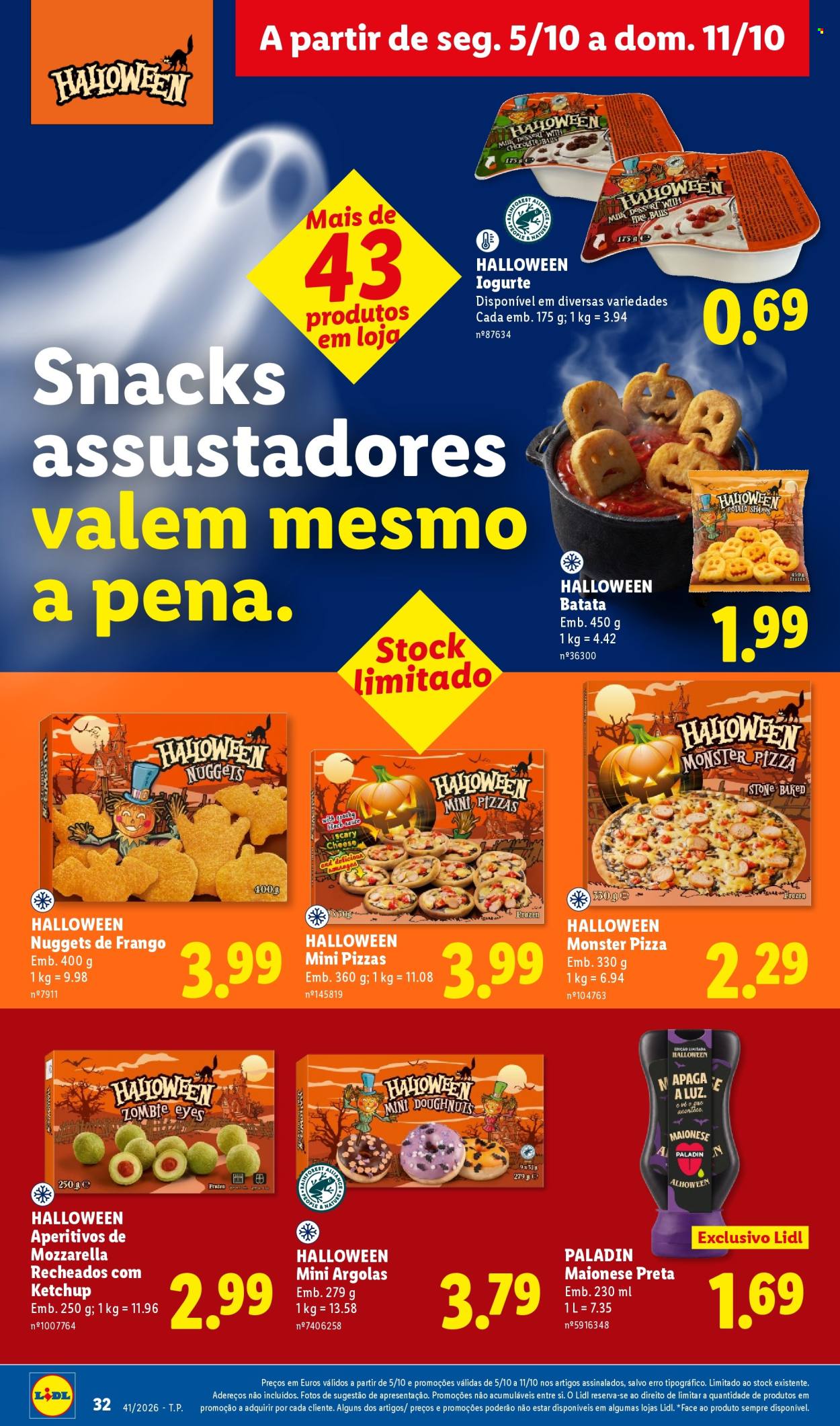Folheto Lidl - 5.10.2026 - 11.10.2026. Página 32