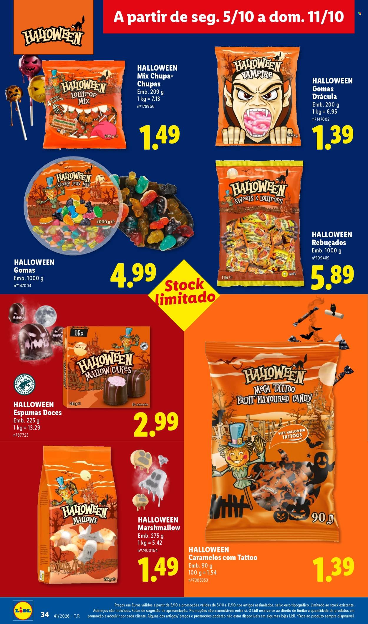 Folheto Lidl - 5.10.2026 - 11.10.2026. Página 34