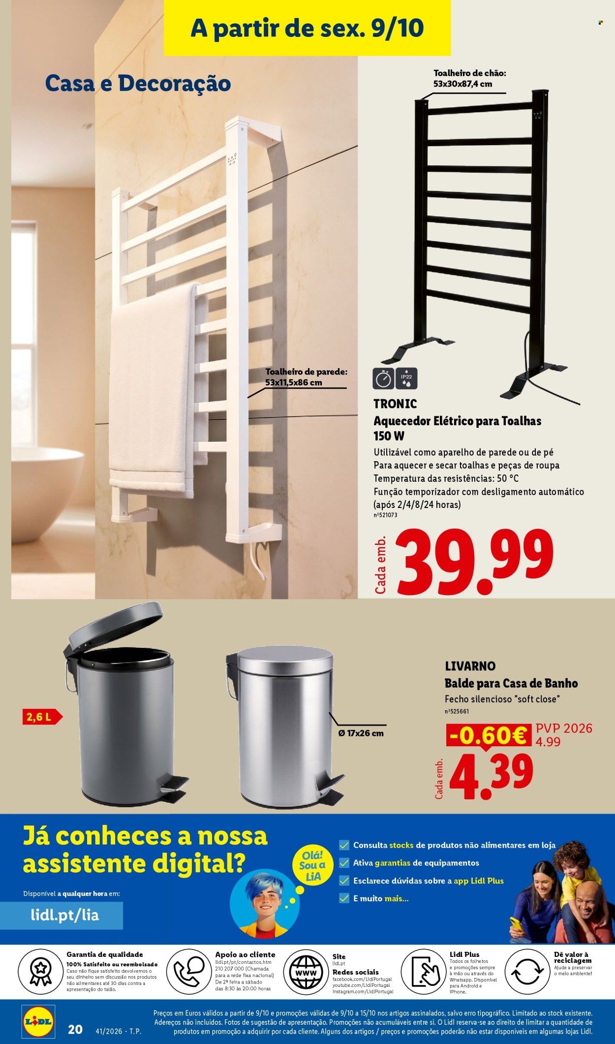 Folheto Lidl - 5.10.2026 - 11.10.2026. Página 20