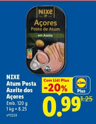 NIXE Atum Posta Azeite dos Açores