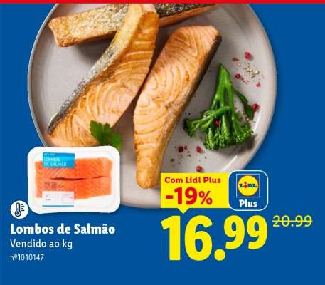 Lombos de Salmão