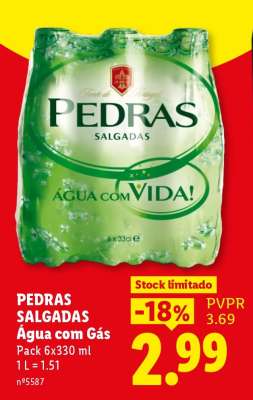Pedras Salgadas Água com Gás