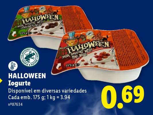 HALLOWEEN Iogurte