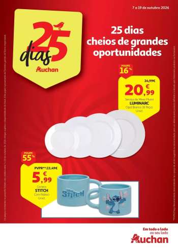 Folheto Auchan - 7.10.2026 - 19.10.2026.