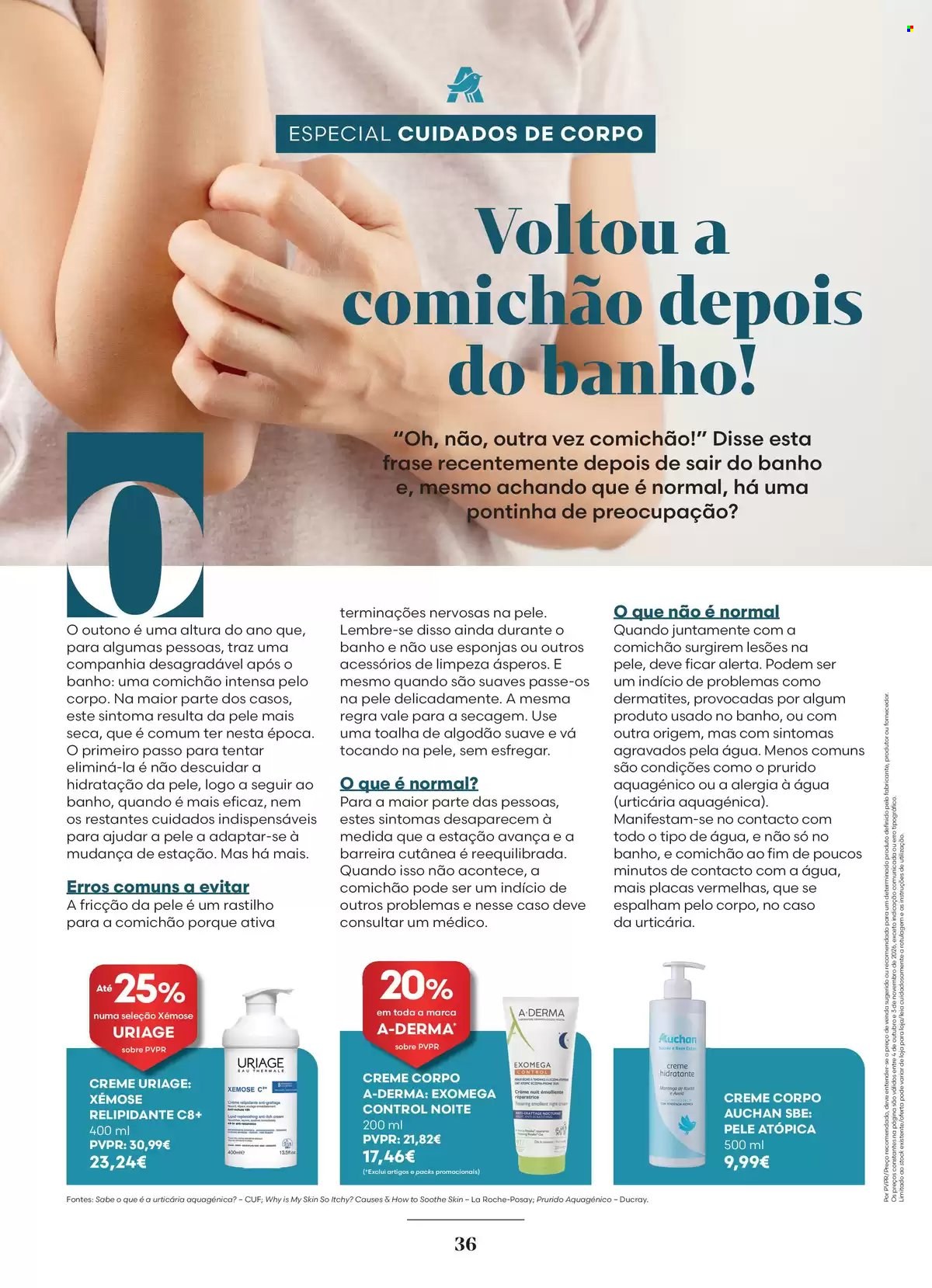 Folheto Auchan - 4.10.2026 - 3.11.2026. Página 36