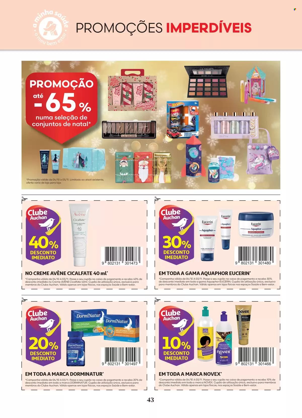 Folheto Auchan - 4.10.2026 - 3.11.2026. Página 43