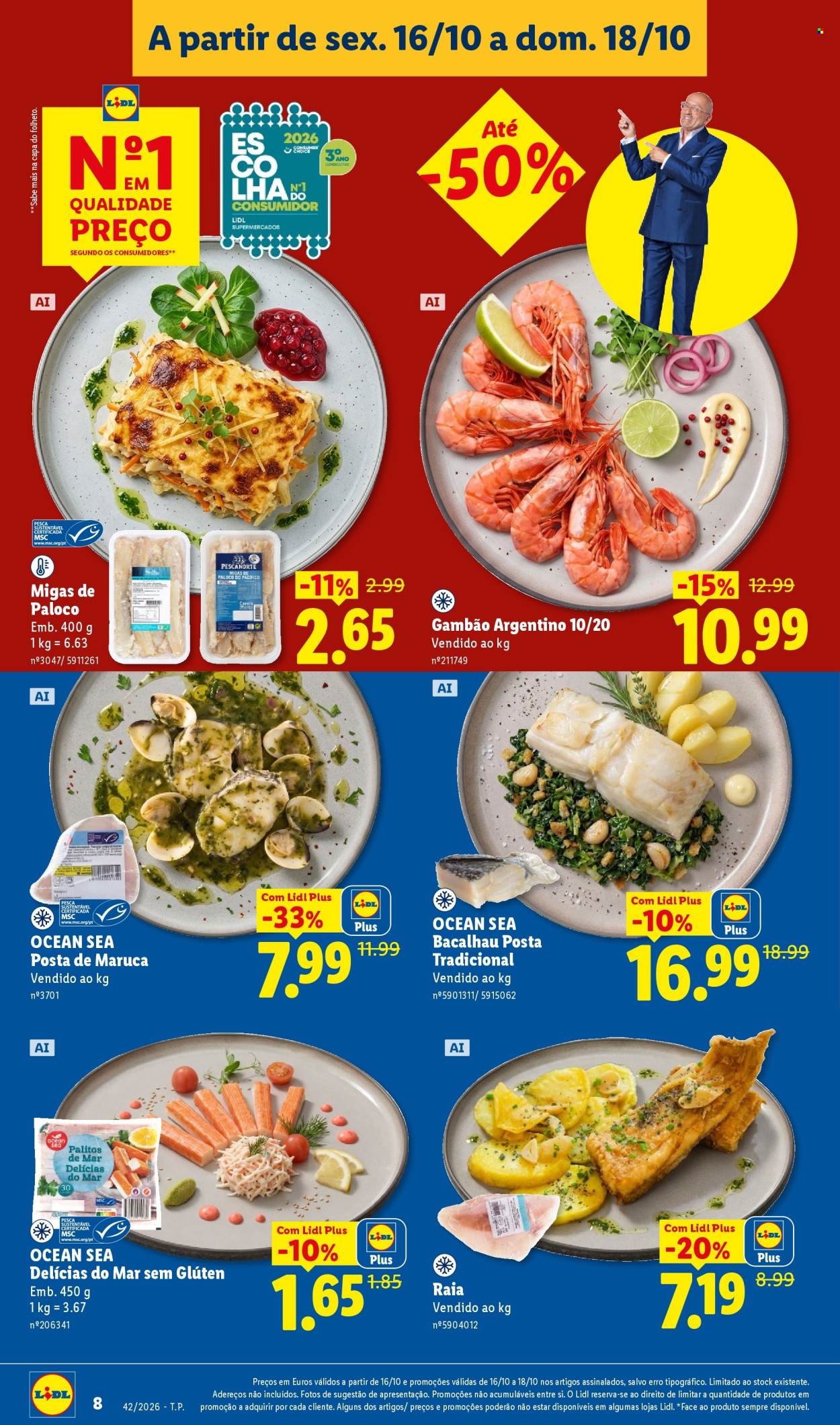 Folheto Lidl - 16.10.2026 - 18.10.2026. Página 8