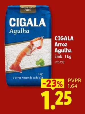 Cigala Arroz Agulha