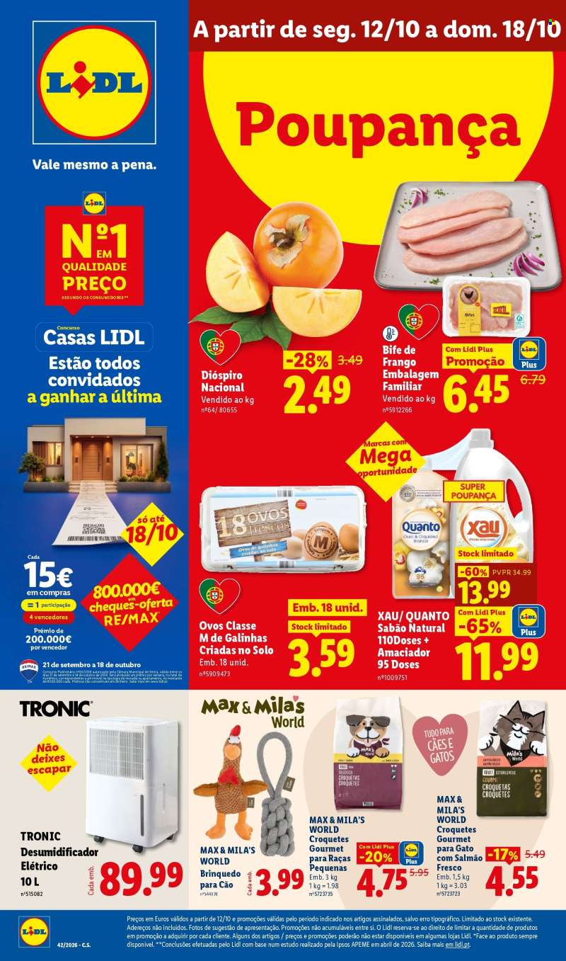 Folheto Lidl - 12.10.2026 - 18.10.2026.