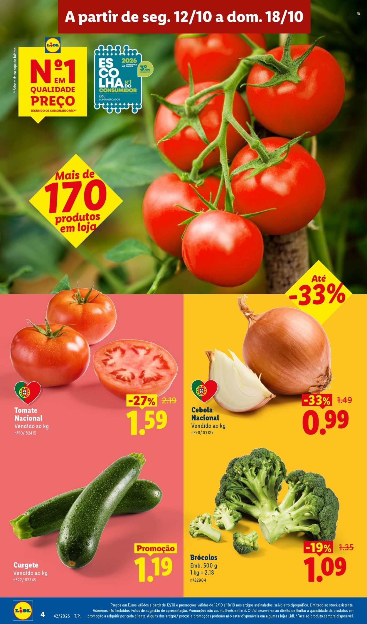 Folheto Lidl - 12.10.2026 - 18.10.2026. Página 4