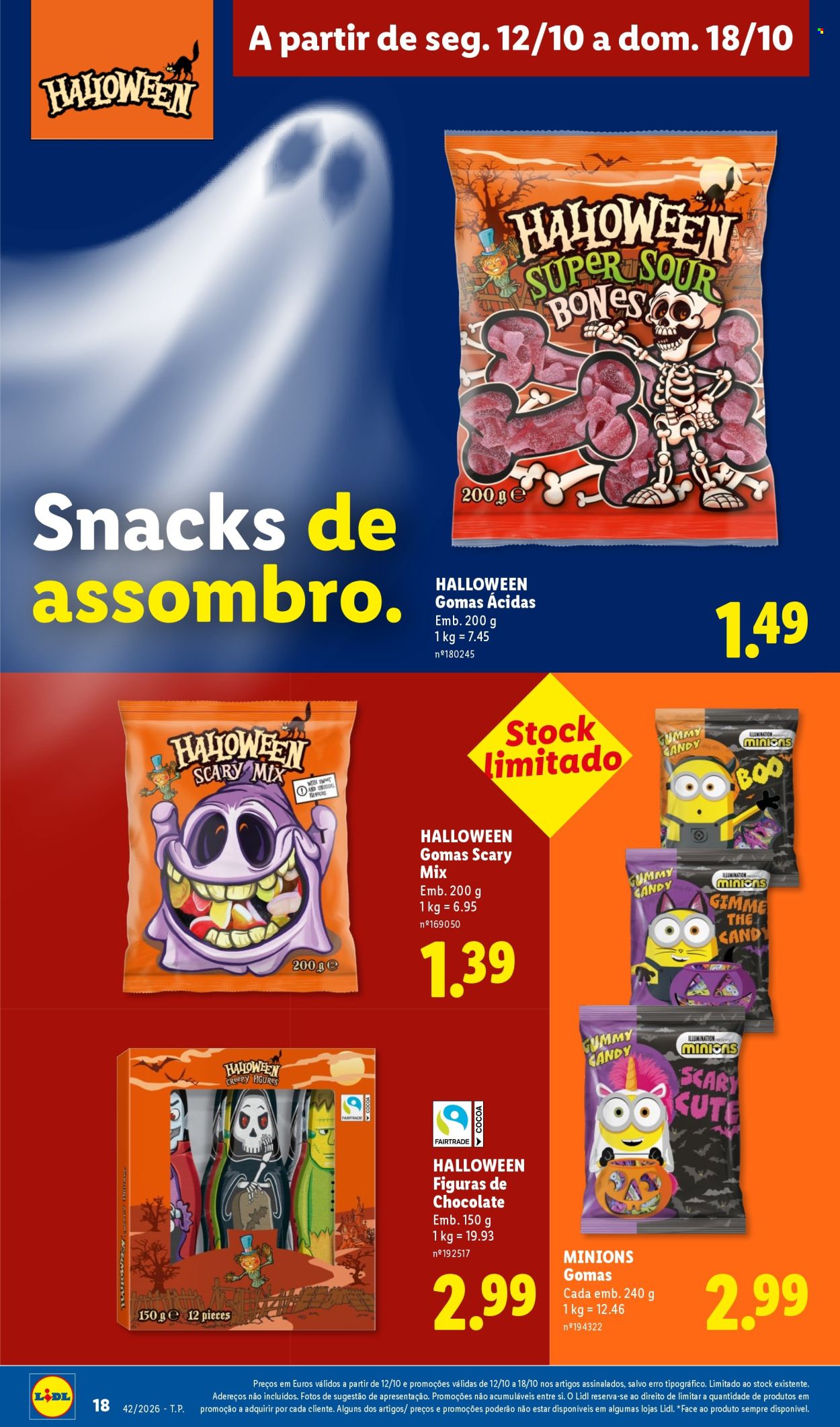 Folheto Lidl - 12.10.2026 - 18.10.2026. Página 18