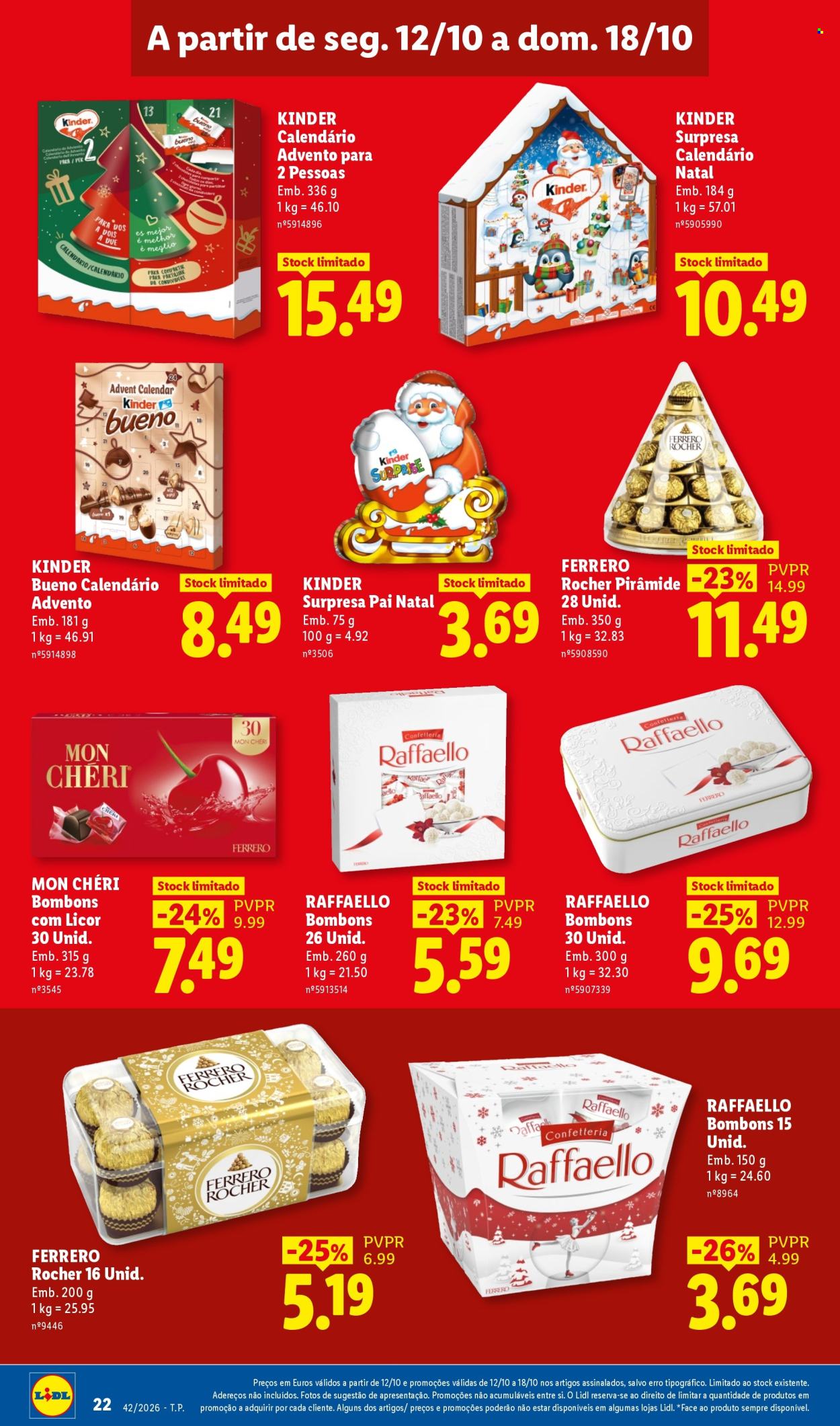 Folheto Lidl - 12.10.2026 - 18.10.2026. Página 22