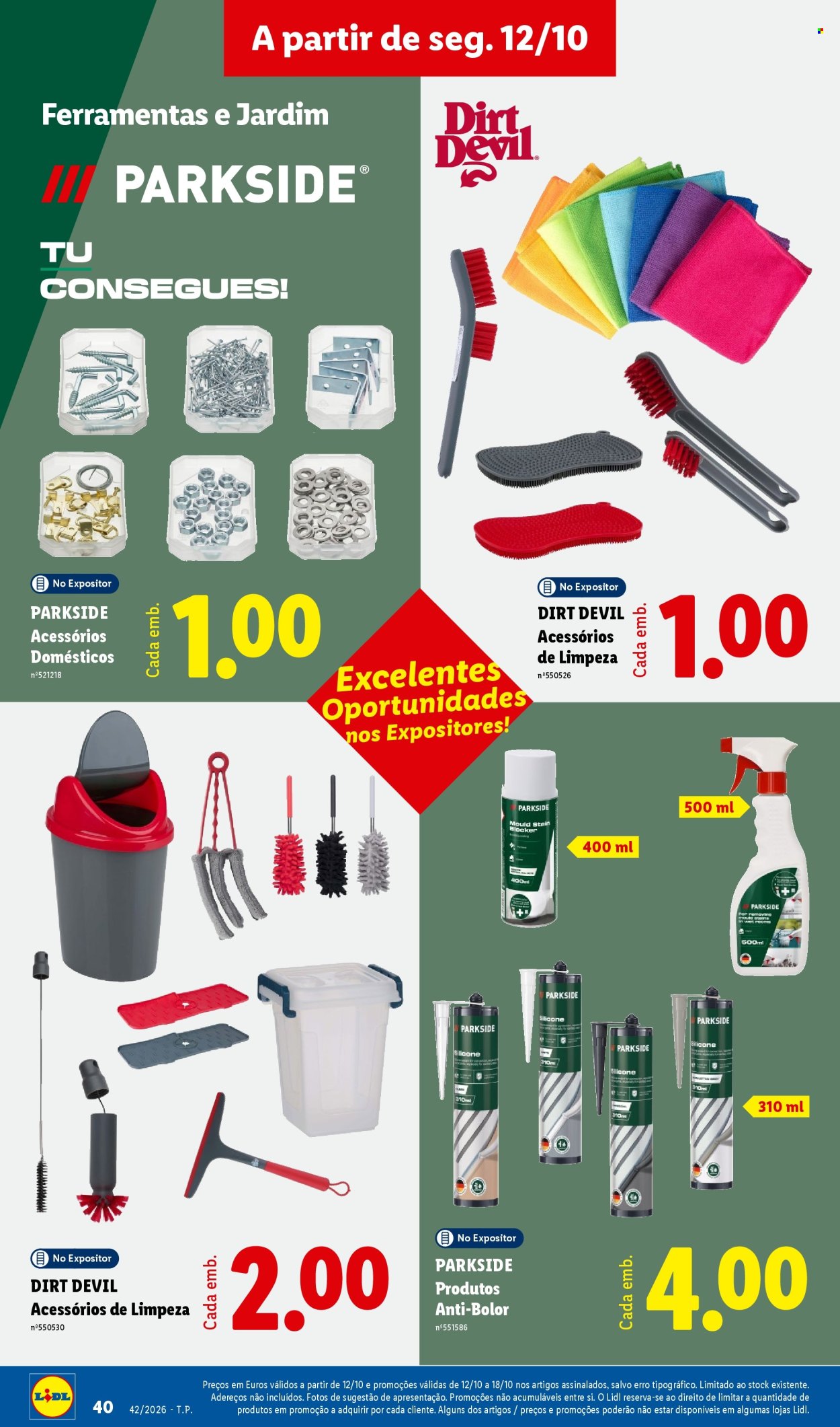 Folheto Lidl - 12.10.2026 - 18.10.2026. Página 40