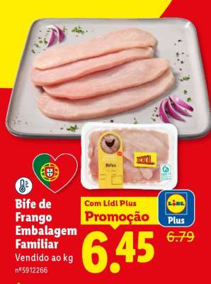 Bife de Frango Embalagem Familiar
