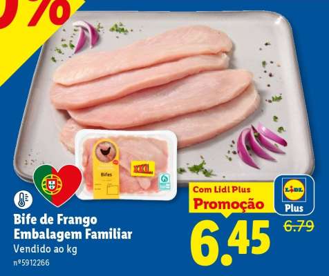 Bife de Frango Embalagem Familiar