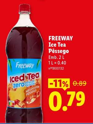 FREEWAY Ice Tea Pêssego