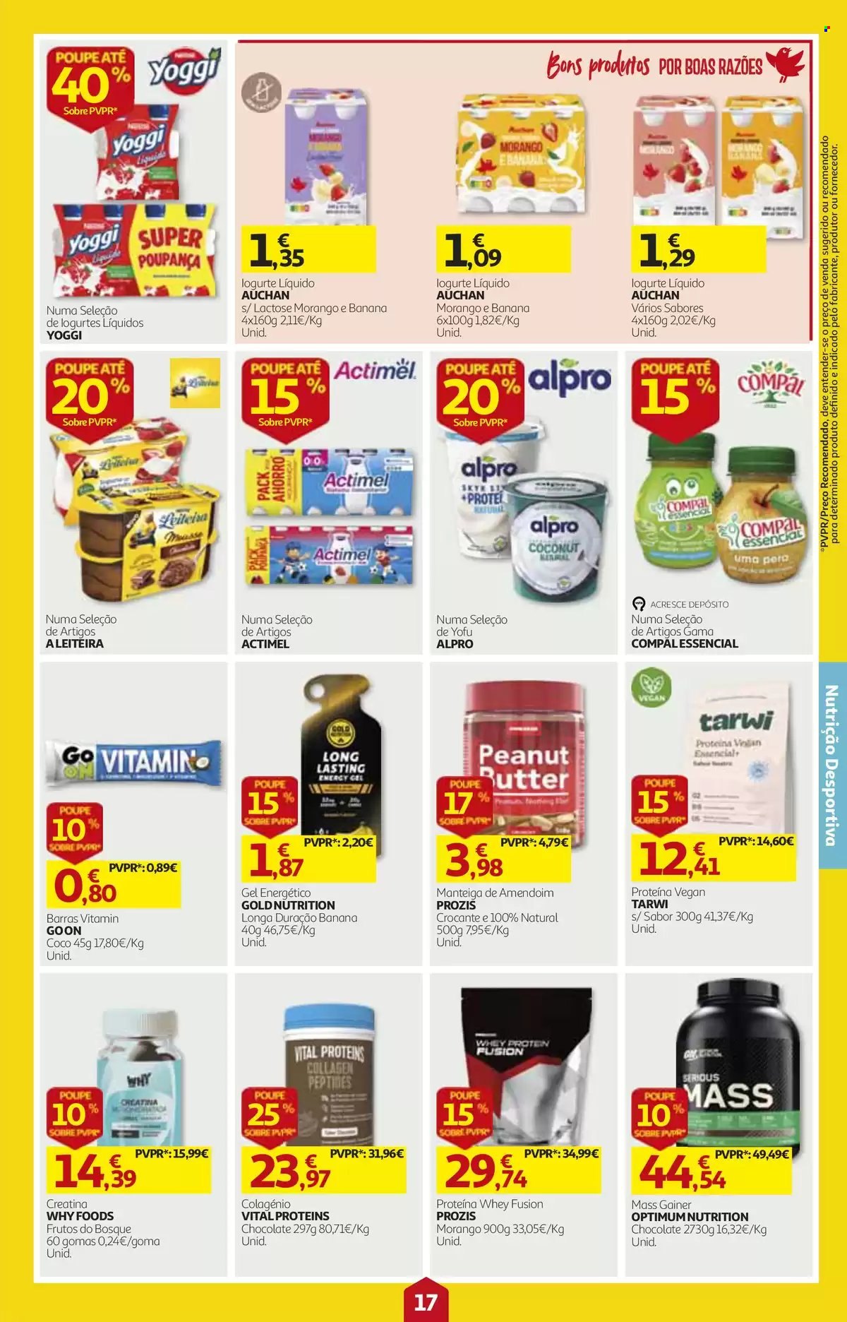 Folheto Auchan - 15.10.2026 - 21.10.2026. Página 17
