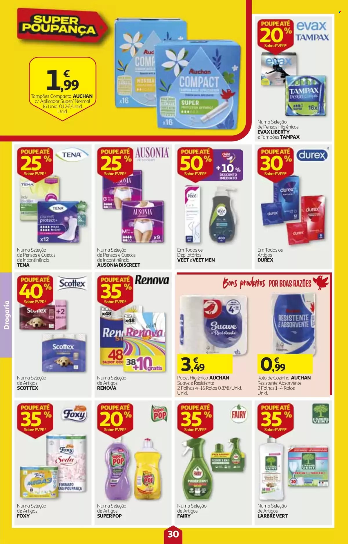Folheto Auchan - 15.10.2026 - 21.10.2026. Página 30