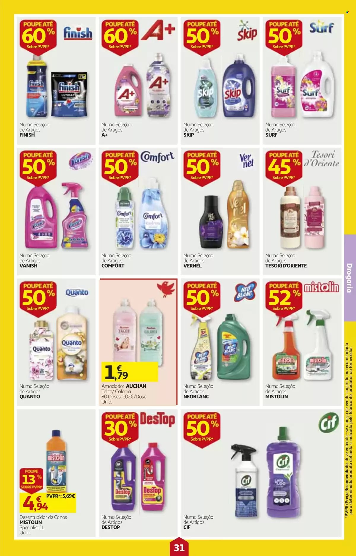 Folheto Auchan - 15.10.2026 - 21.10.2026. Página 31