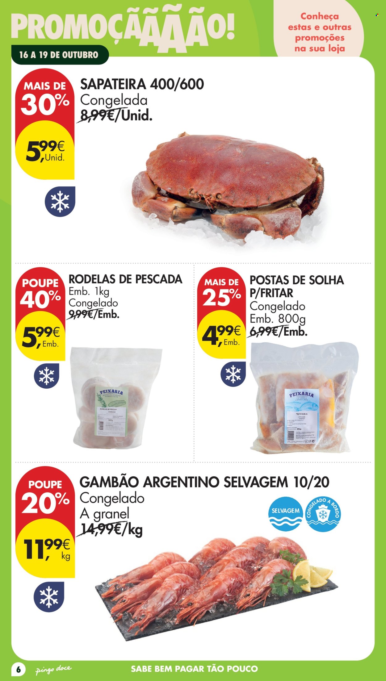 Folheto Pingo Doce - 16.10.2026 - 19.10.2026. Página 6