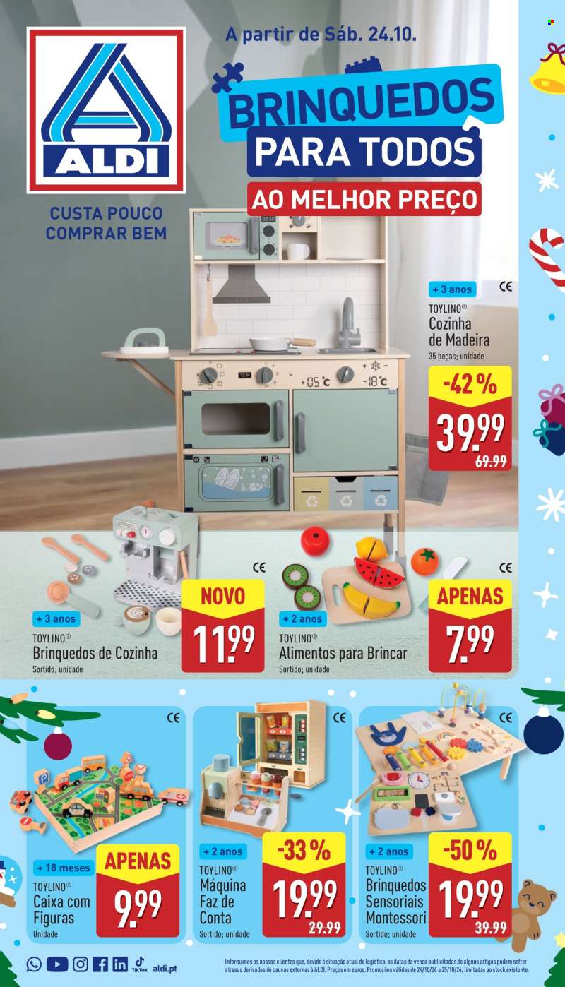 Folheto Aldi - 19.10.2026 - 25.10.2026.