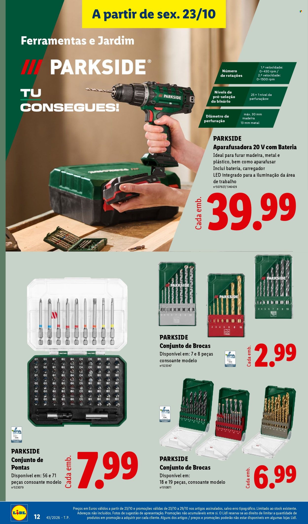 Folheto Lidl - 23.10.2026 - 25.10.2026. Página 12