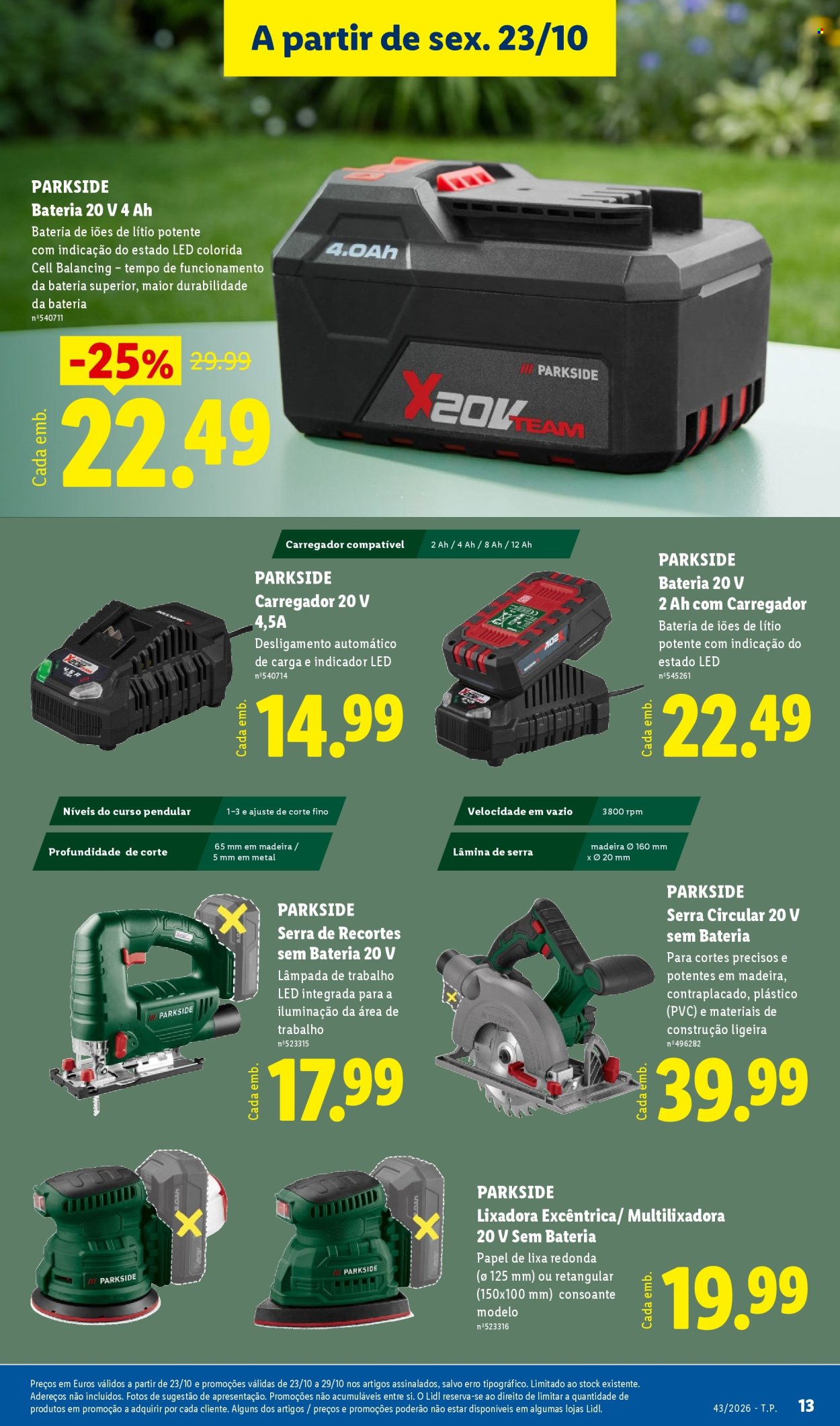 Folheto Lidl - 23.10.2026 - 25.10.2026. Página 13