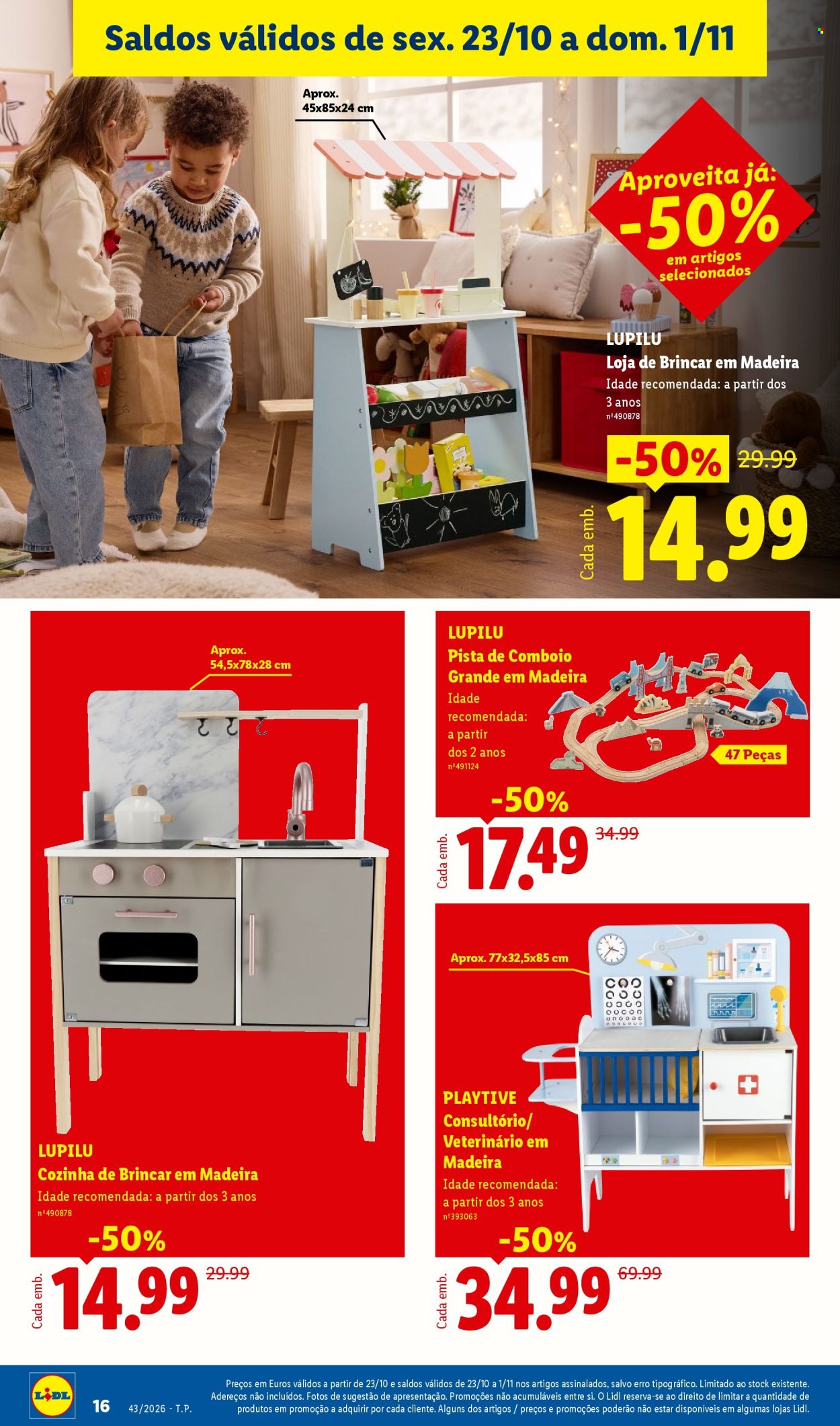 Folheto Lidl - 23.10.2026 - 25.10.2026. Página 16