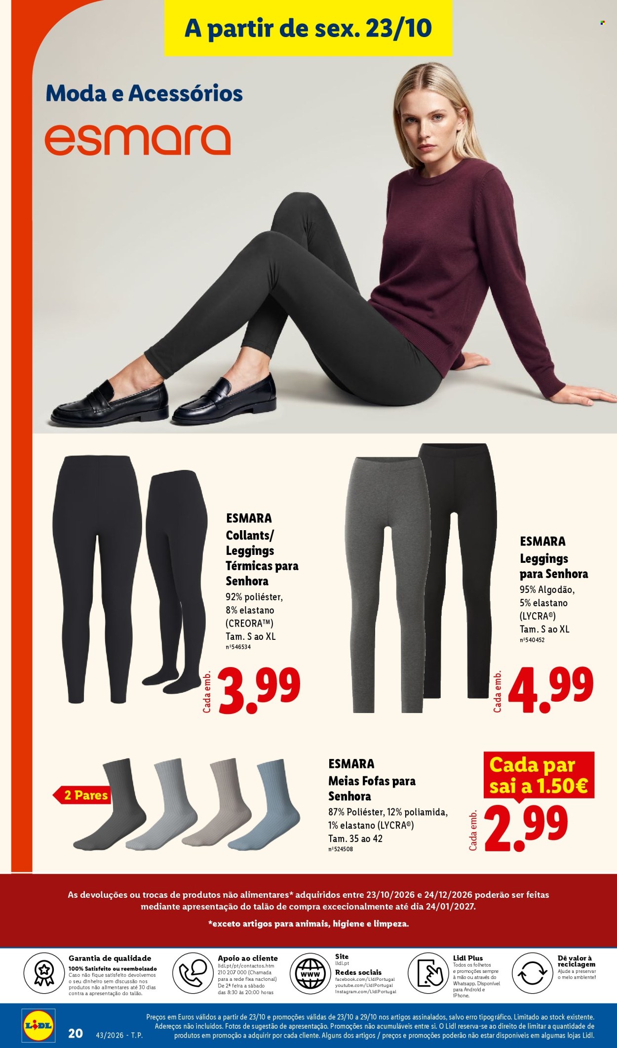 Folheto Lidl - 23.10.2026 - 25.10.2026. Página 20
