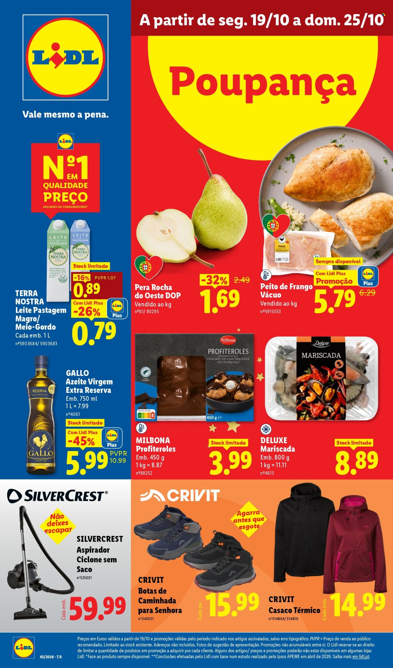 Folheto Lidl - 19.10.2026 - 25.10.2026. Página 1