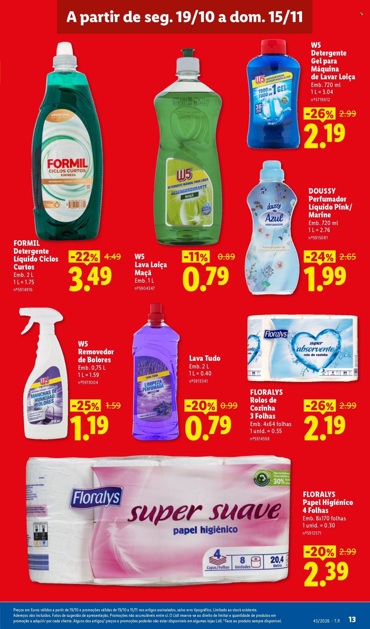 Folheto Lidl - 19.10.2026 - 25.10.2026. Página 13