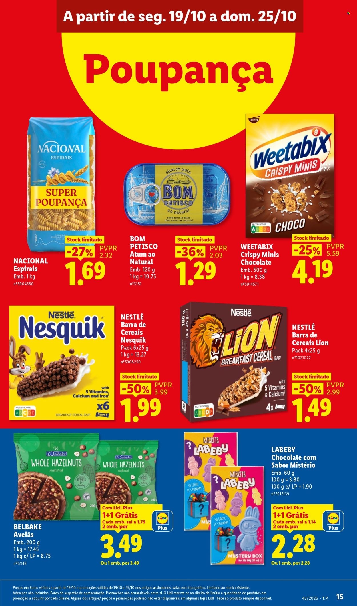 Folheto Lidl - 19.10.2026 - 25.10.2026. Página 15