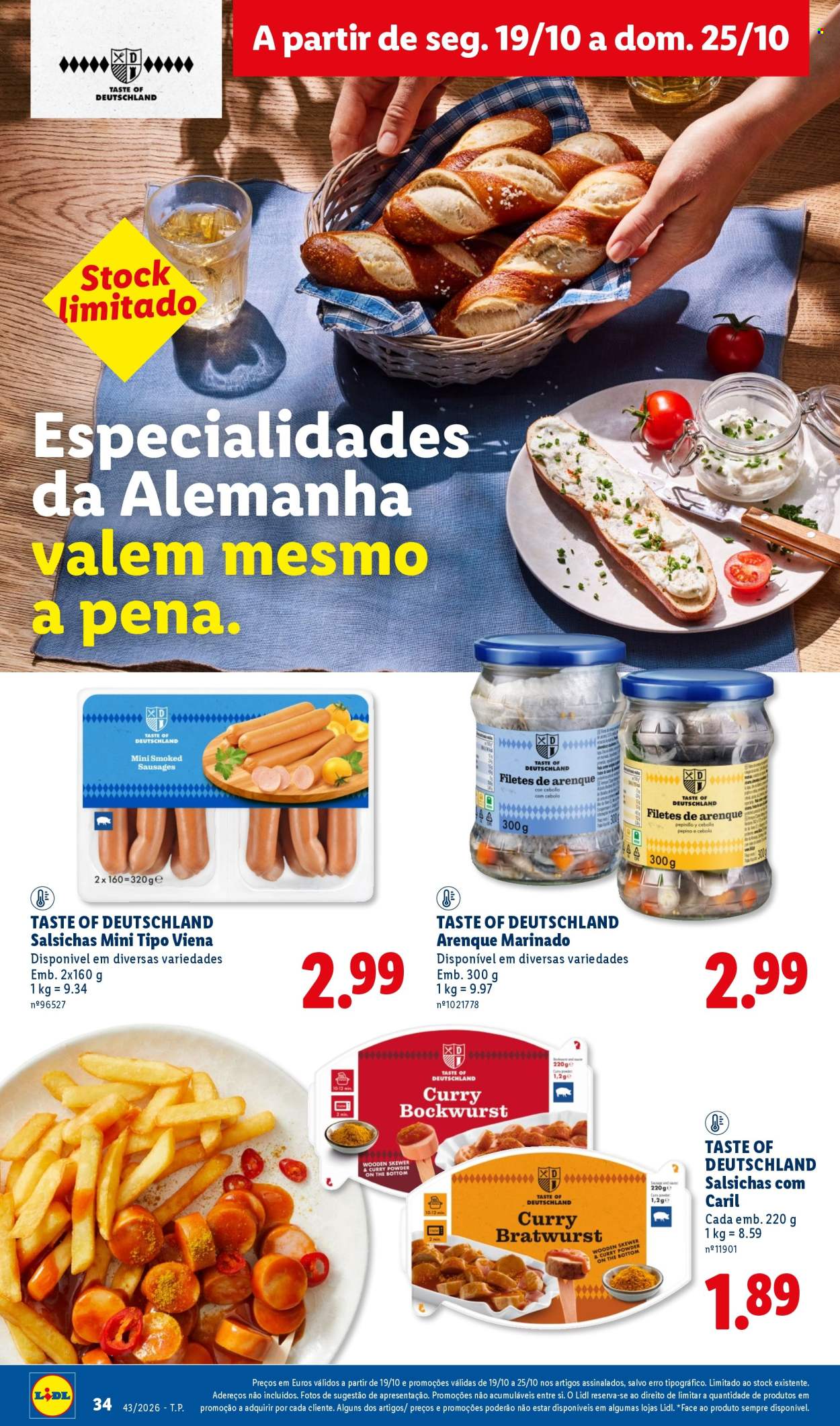 Folheto Lidl - 19.10.2026 - 25.10.2026. Página 34