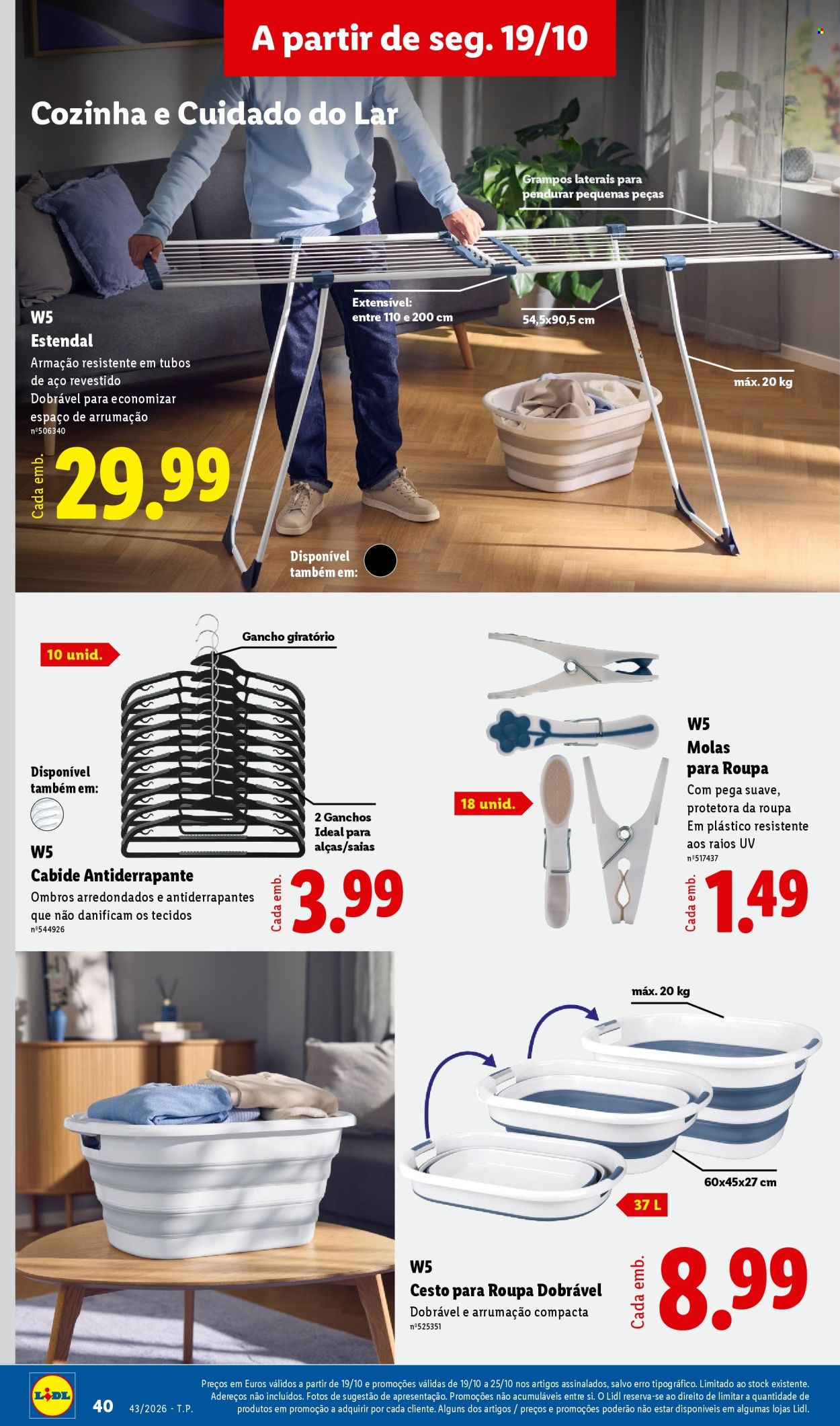 Folheto Lidl - 19.10.2026 - 25.10.2026. Página 40
