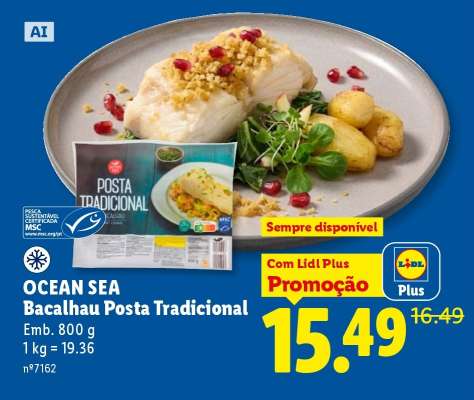 OCEAN SEA Bacalhau Posta Tradicional