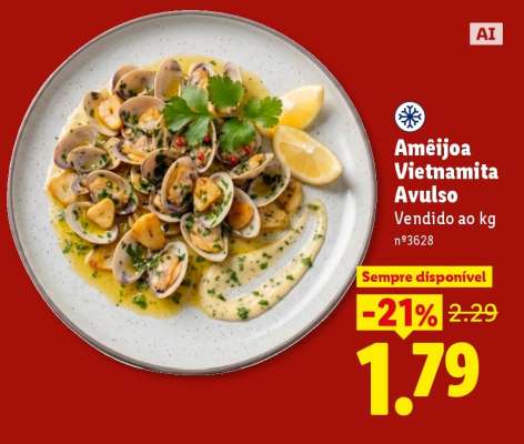 Amêijoa Vietnamita Avulso
