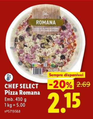 CHEF SELECT Pizza Romana