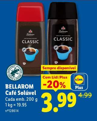 BELLAROM Café Solúvel
