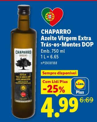 CHAPARRO Azeite Virgem Extra Trás-os-Montes DOP