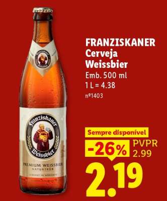 Franziskaner Cerveja Weissbier