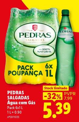 Pedras Salgadas Água com Gás