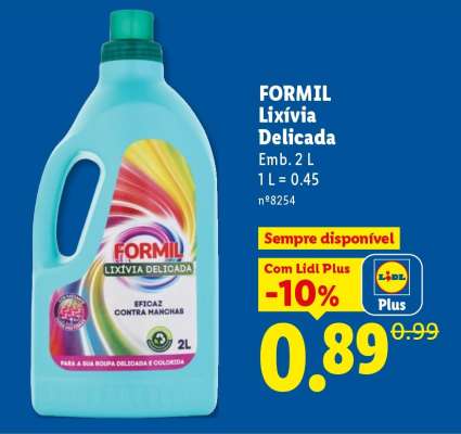 Formil Lixívia Delicada