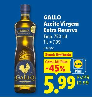 Gallo Azeite Virgem Extra Reserva